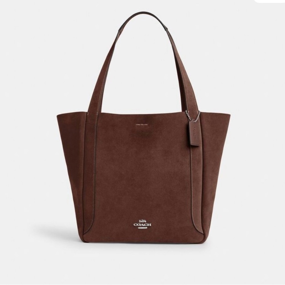 Coach Hadley Suede Tote Bag EUC